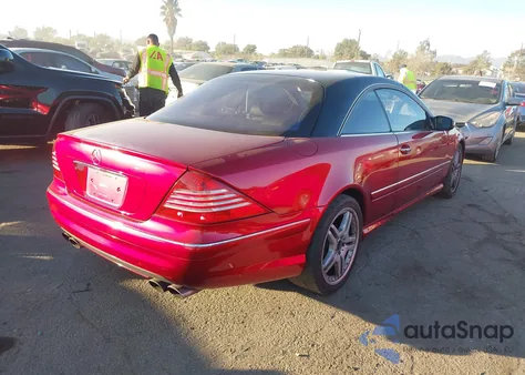 2006 Mercedes-Benz Cl 55 Amg from USA, damaged, VIN WDBPJ74J26A047619